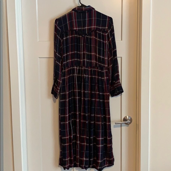 Zara: Plaid Dress, S - Picture 8 of 9